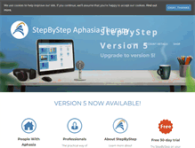 Tablet Screenshot of aphasia-software.com